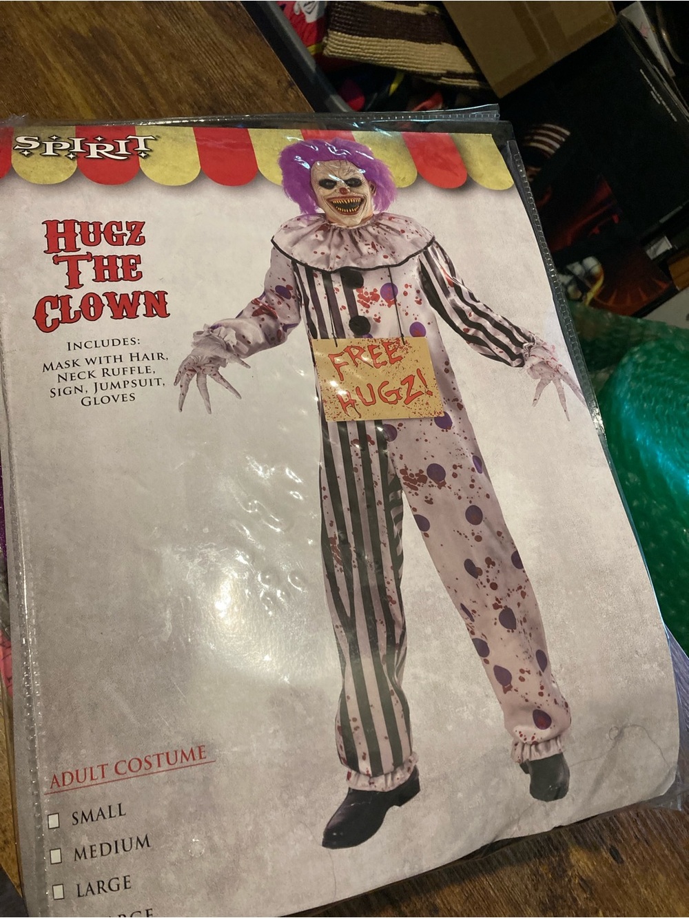 Spirit adult Hugz the clown cosplay - Picture 16 of 16